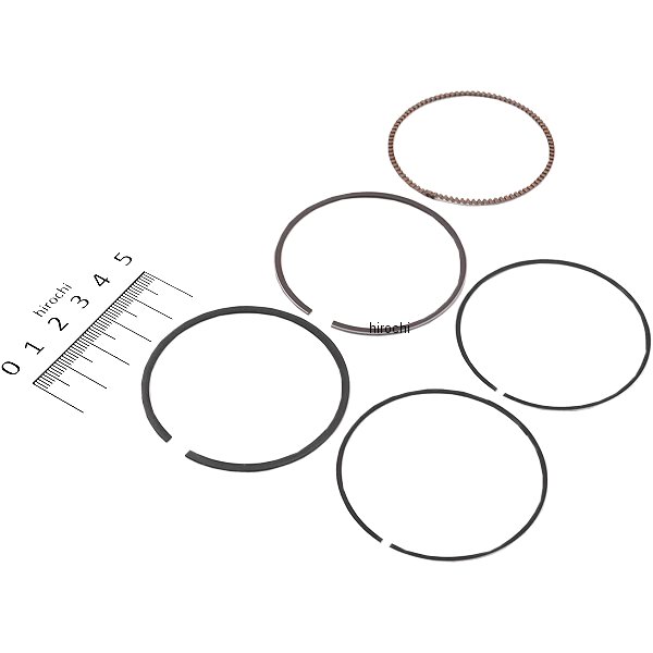 スーパーヘッド＋R 125cc シリンダーキット リペアパーツ ピストンリングセット KSR110 KLX110