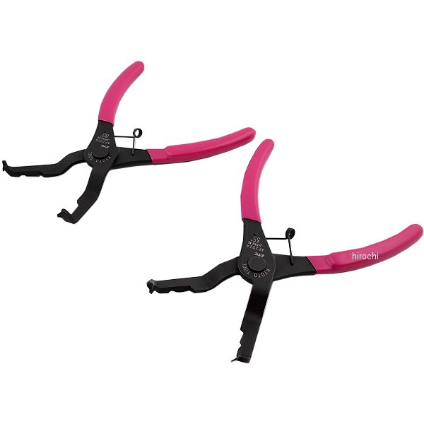 クリップクランププライヤセット(ロックピン引抜きタイプ)