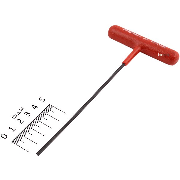 6角 T型 ハンドル 長さ6インチ 3/32インチ