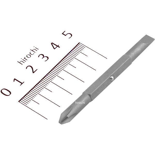 ラチェットドライバ ビット (#2プラス＆6mm幅マイナス)