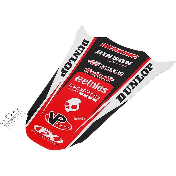 デカール リアフェンダー 04年-09年 CRF250R