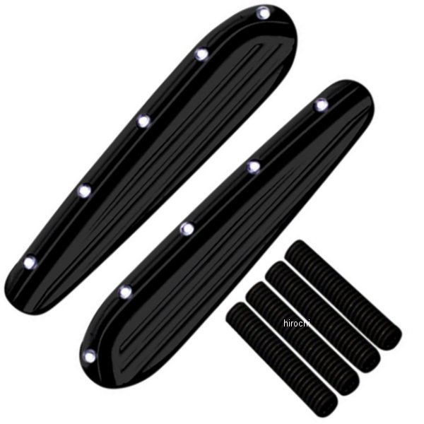 ウインカー取外し後のカバー 98年-13年 FLT Dimpl 黒