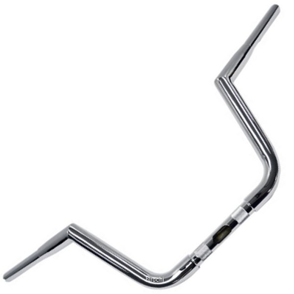 1.25インチ ハンドルバー ピーク 8インチ クローム