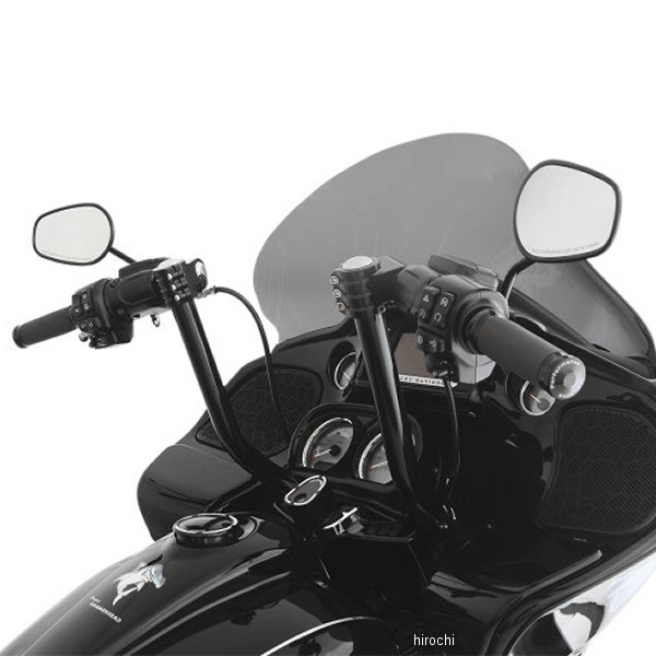 1.25インチ ハンドルバー PullBack Klip 14インチ 15年以降 黒