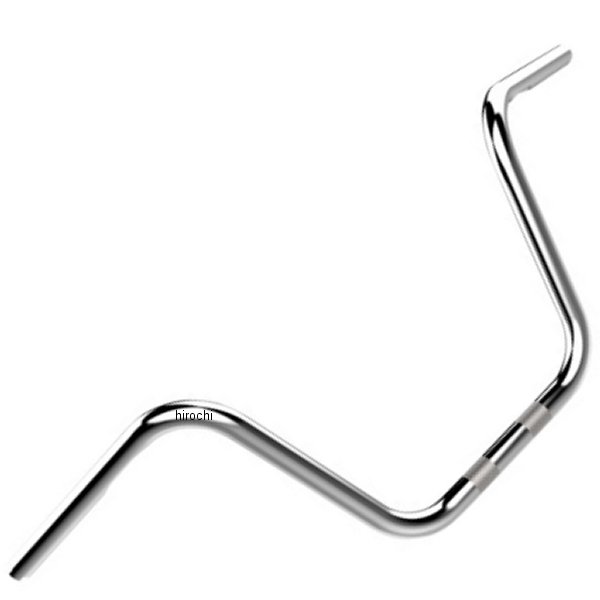 1インチ ハンドルバー 10インチ エイプ (穴あけ加工) クローム