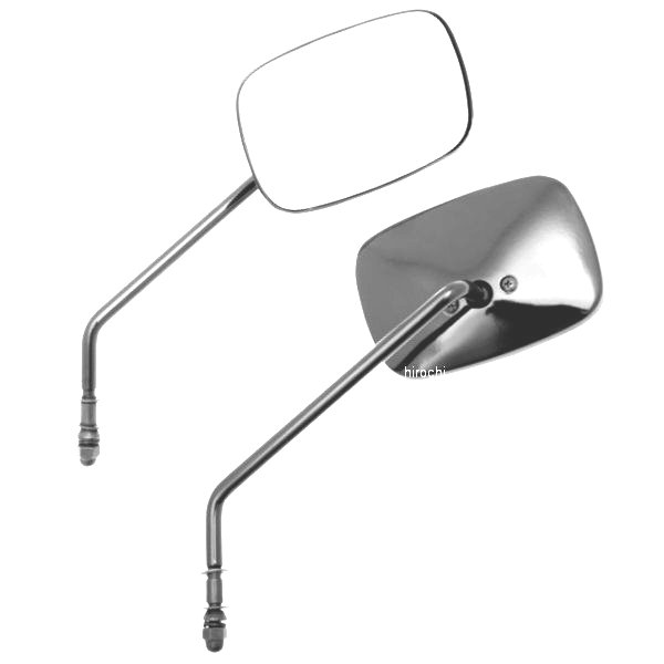 ミラー 旧純正タイプ ロング(左右ペア) クローム