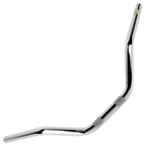 【セール特価】 1インチ ハンドルバー ディンプル加工 スウェプトバック クローム