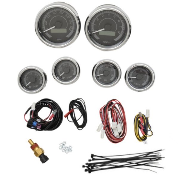 メーター (6個入り) 96年-03年 黒/グレー/クローム