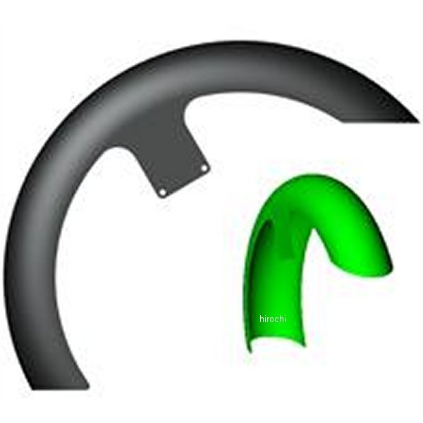 フロントフェンダー 19" 06年以降 FXD クローム Slicer