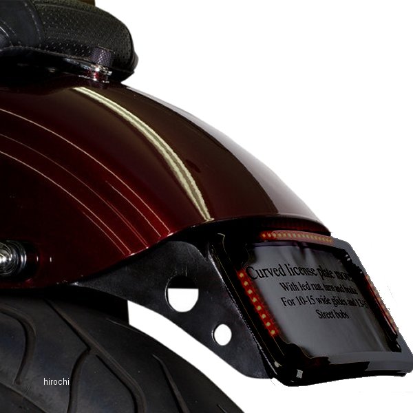 ナンバープレート 13年-15年 FXDB ウインカー付 黒