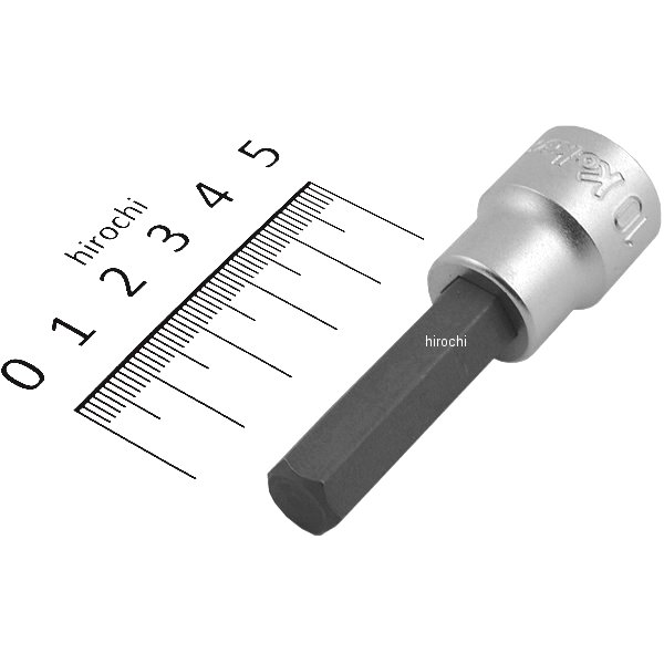 3/8インチsq ヘックスビットソケット 全長62mm 10mm