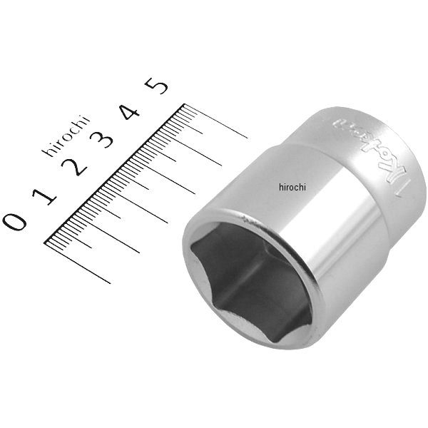 1/2インチsq 6角スタンダードソケット 1インチ