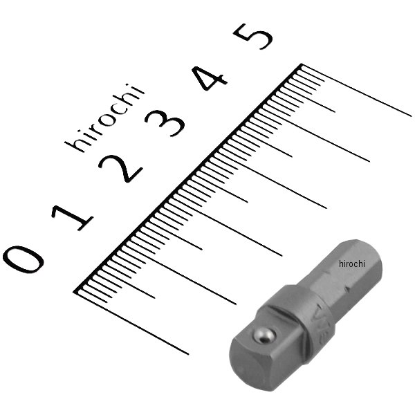EA550W2  1/4"sq 1/4"Hex/25mm ソケットアダプター
