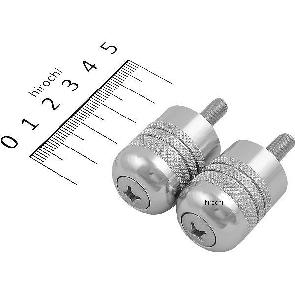 アルミ削り出しサイドキャップ クロームメッキ Φ7/8インチハンドル用 (ホンダ系)