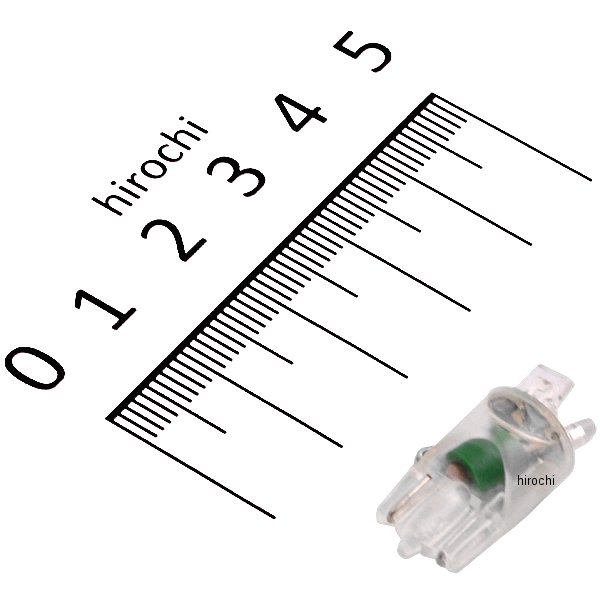 メーター ポジション ライセンス用 拡散タイプL700F 12v用 ウエッジ(中) グリーン