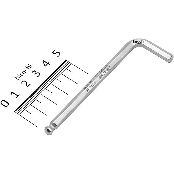 スイスツールズ  Swiss Tools ボール付6角棒レンチ (ミリ)