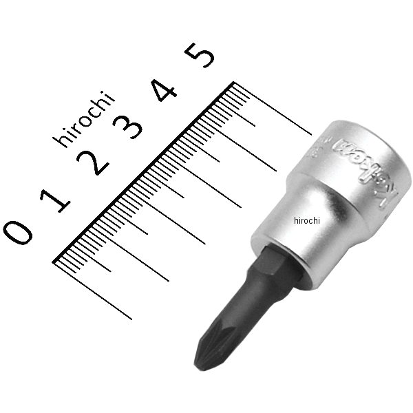 3/8インチsq PZビットソケット 全長50mm PZ2