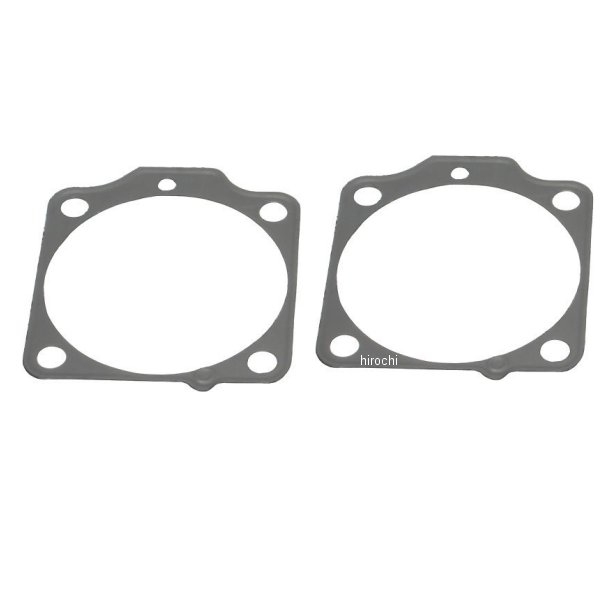 シリンダーベース ガスケット 0.51mm 66年-84年 S&S 3.625"ボア メタル (2個入り)