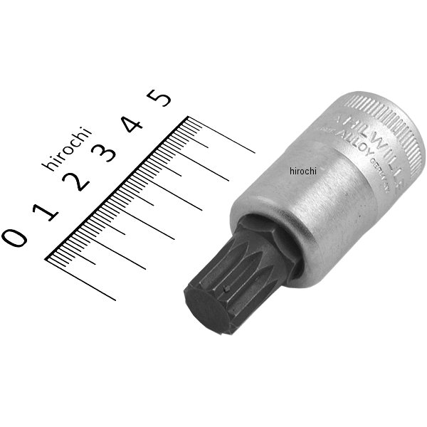 1/2インチsq トリスクウェアソケット (XZN) M14