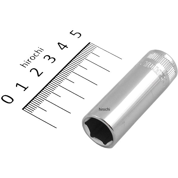 1/4"sqx12mm ディープソケット