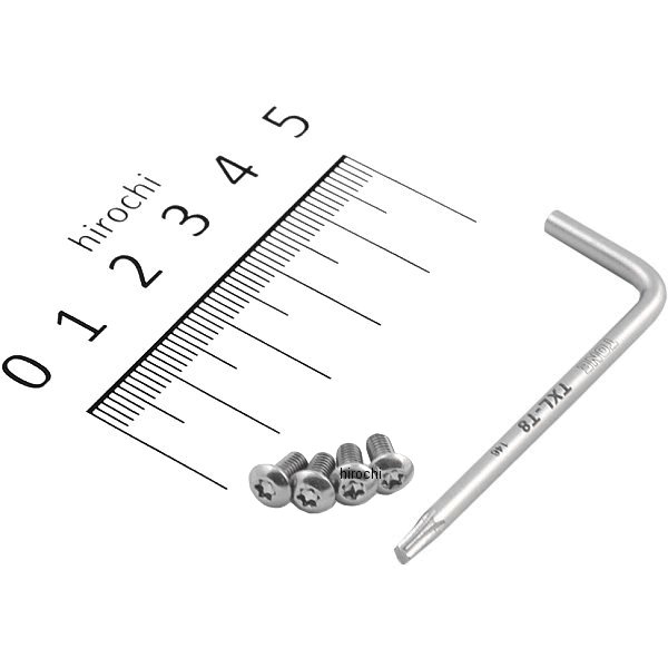 40399 トルクスカラーボルトセット 穴タイプ 製IPHONE5用ケース、ANDROID用 グレー