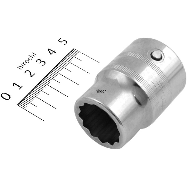 3/4インチ シャロー ソケット 12角 ミリサイズ 22mm