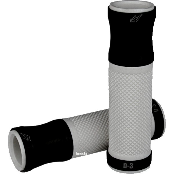グリップ D-3 7/8インチハンドル用 黒/グレー