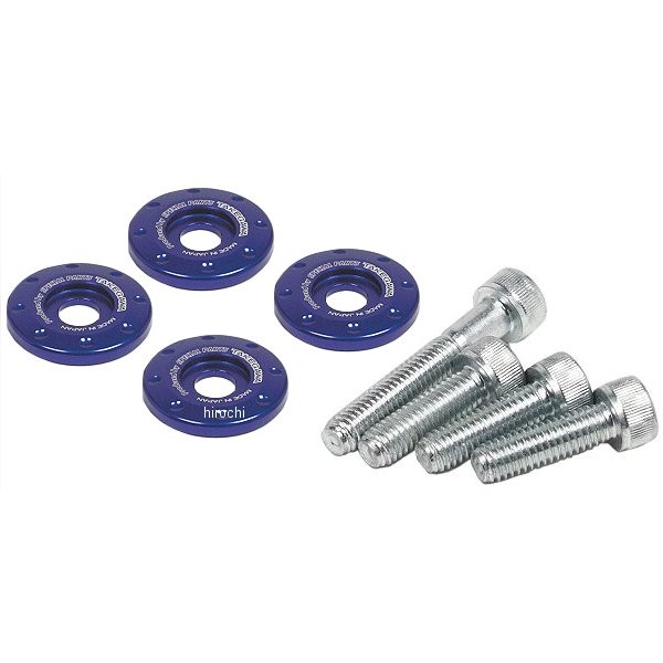 アンダーカウルサイドカラー Z125PRO アルミ削り出し 青