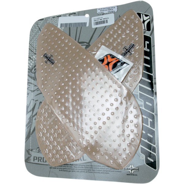 タンク グリップキット 06年-12年 トライアンフ デイトナ675 クリア