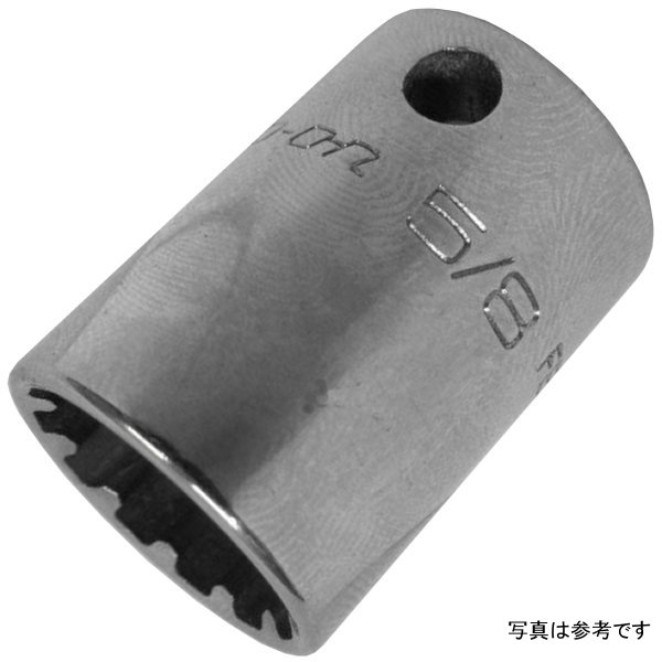 ソケット スプライン シャロー #16 1/2" 6角