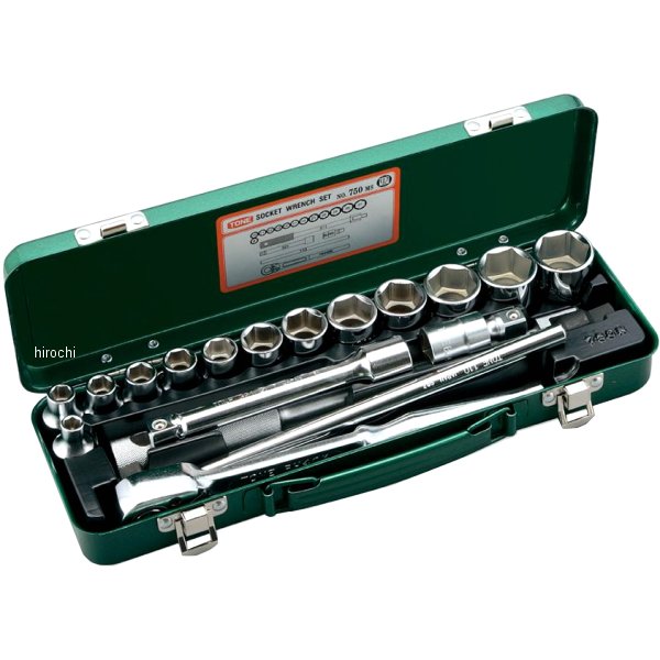 ソケットレンチセット 産業機械 自動車 バイク用 差込角 12.7mm (1/2インチ)