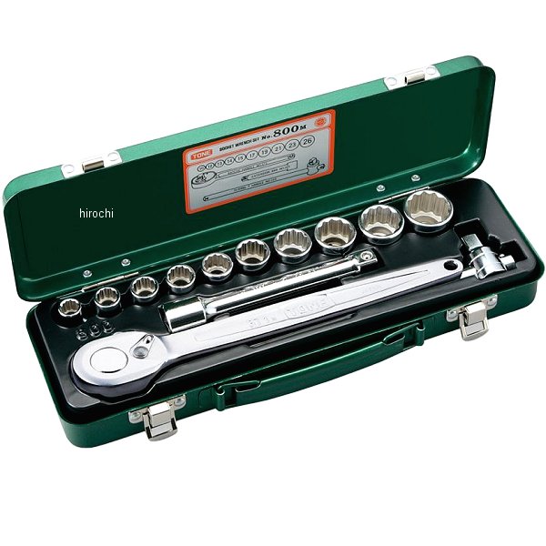 ソケットレンチセット 産業機械 自動車 バイク用 差込角 12.7mm (1/2インチ)