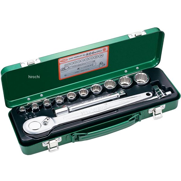 ソケットレンチセット 産業機械 自動車 バイク用 差込角 12.7mm (1/2インチ)