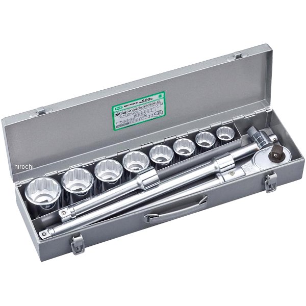 ソケットレンチセット 差込角 19mm (3/4インチ)