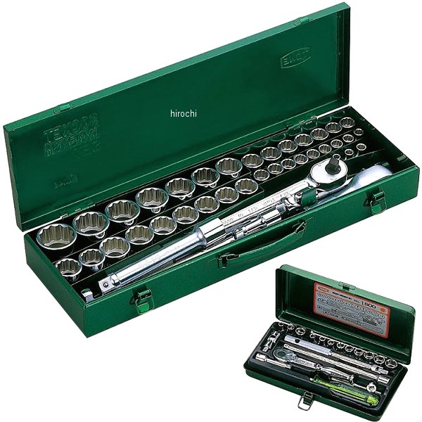 ソケットレンチセット(フルセット) 産業機械 自動車 バイク用 ミリ インチ 差込角 6.35mm 12.7mm 19.0mm