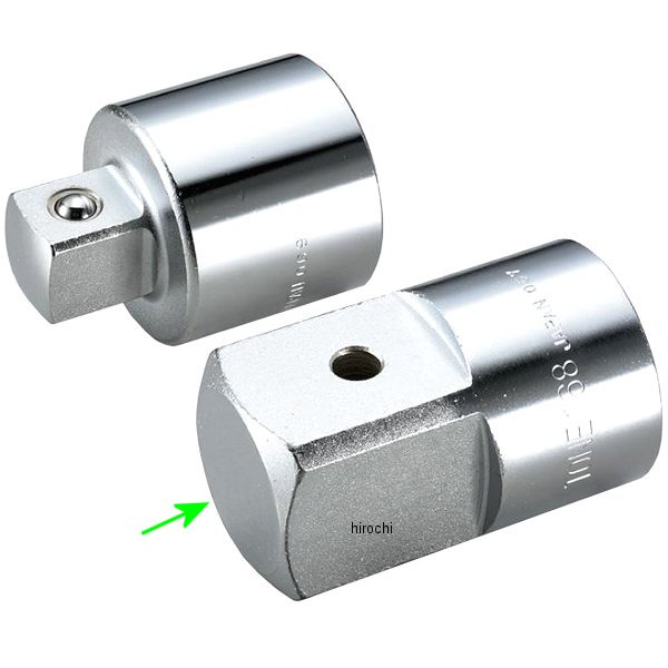 ソケットアダプター 凹差込角 25.4mm (1インチ) 凸差込角 38.1mm (1-1/2インチ) 長さ 77mm