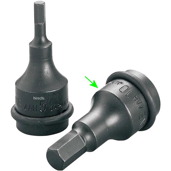 インパクト用 ヘキサゴンソケット 対辺 10mm 長さ 60mm 差込角 12.7mm (1/2インチ)