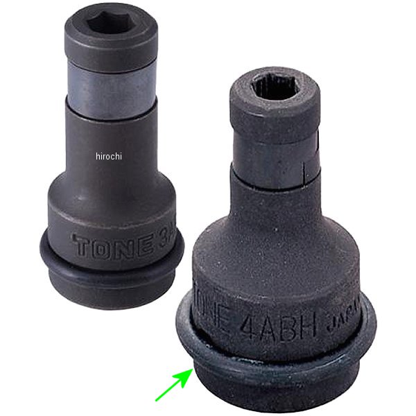 インパクト用 ビット用 ホルダー ビット二面幅 6.35mm(1/4インチ)用 長さ 48mm 差込角 12.7mm (1/2インチ)