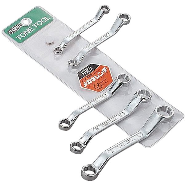 ショートめがねレンチセット(45°)