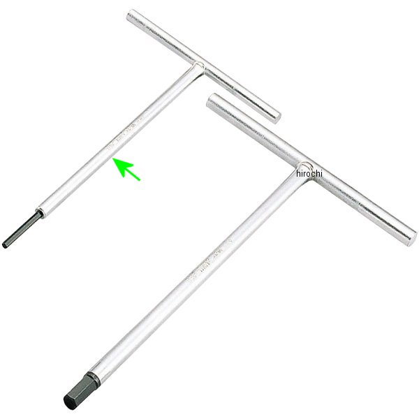 T形 ヘキサゴンレンチ サイズ 5mm 長さ 250mm