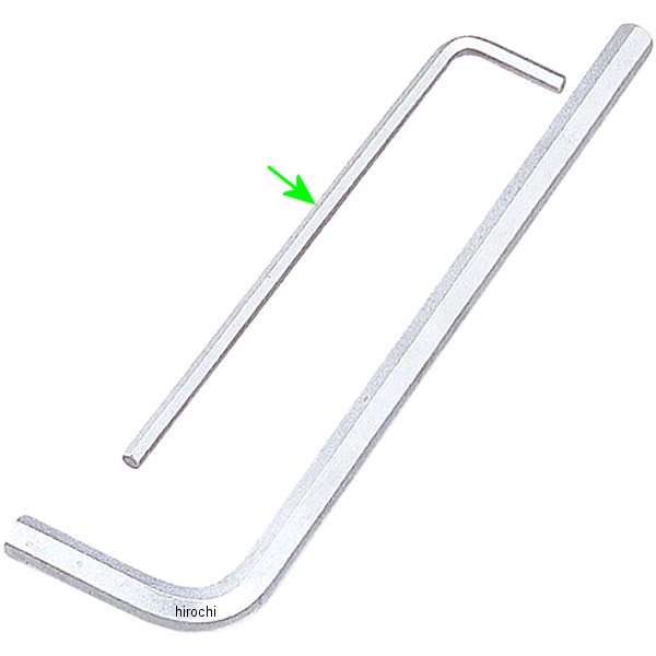 ロング 六角棒 L形レンチ サイズ 4mm 長さ 131mm
