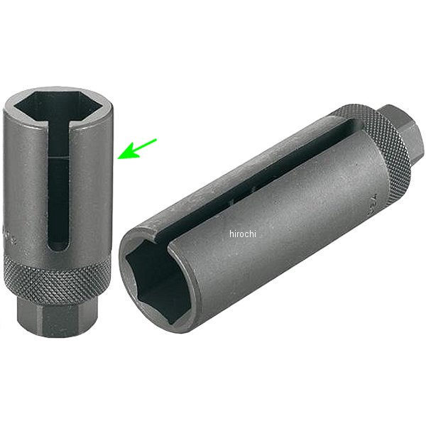 スリットソケット(6角) 対辺 19mm 長さ 60mm 差込角 9.5mm (3/8インチ)