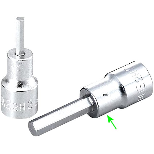 ヘキサゴンソケット 対辺 5mm 長さ 44mm 差込角 6.35mm (1/4インチ)