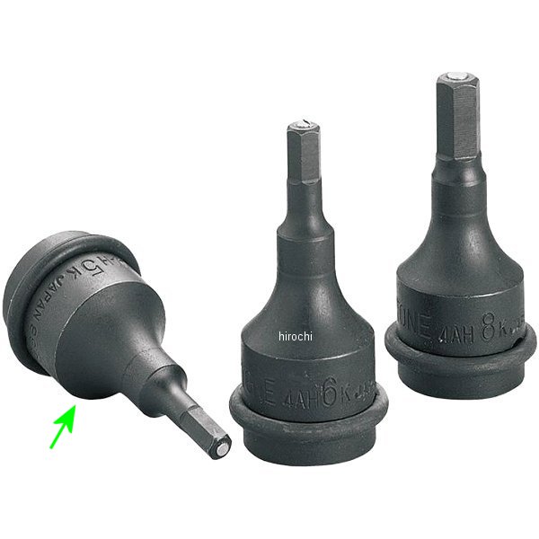 インパクト用 ヘキサゴンソケット(マグネット付) 対辺 5mm 長さ 60mm 差込角 12.7mm (1/2インチ)