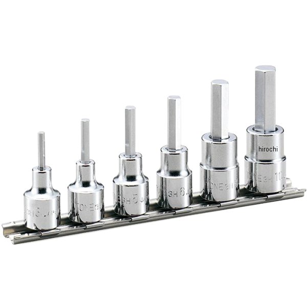 ヘキサゴンソケットセット(ホルダー付) 差込角 9.5mm (3/8インチ)