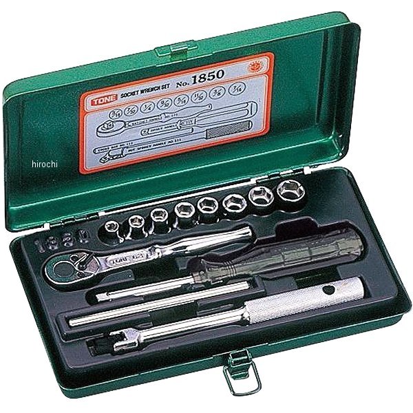 ソケットレンチセット 小形機器用 インチ 差込角 6.35mm (1/4インチ)