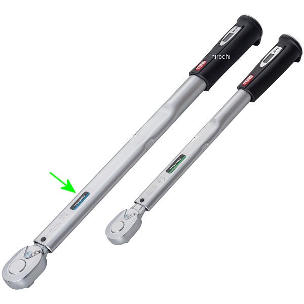 プレセット形トルクレンチ(メモリセットタイプ) 能力範囲 40-200 N・m 長さ 505mm 差込角 12.7mm (1/2インチ)