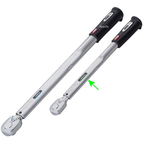 プレセット形トルクレンチ(メモリセットタイプ) 能力範囲 20-100 N・m 長さ 369mm 差込角 9.5mm (3/8インチ)