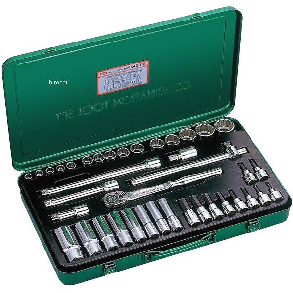 ミックスソケットレンチセット 産業機械 自動車 バイク用 差込角 12.7mm (1/2インチ)