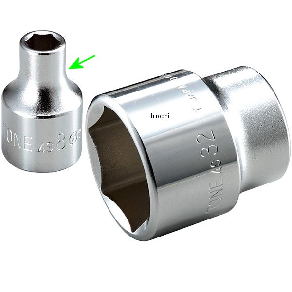 ソケット(6角) 対辺 8mm 長さ 35mm 差込角 12.7mm (1/2インチ)